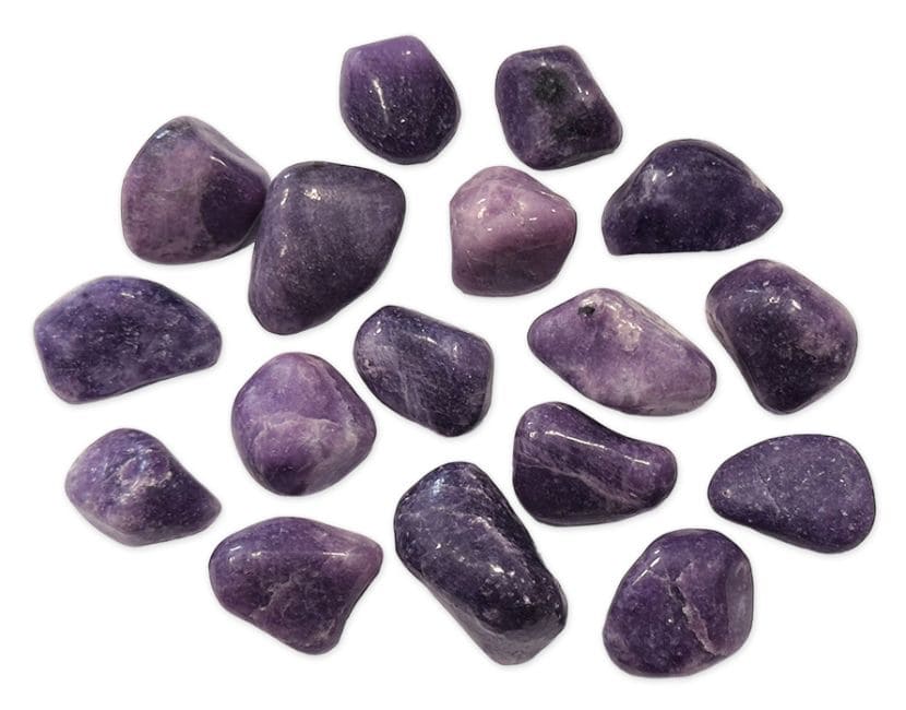 Lepidolite AA pierres roulées 250g