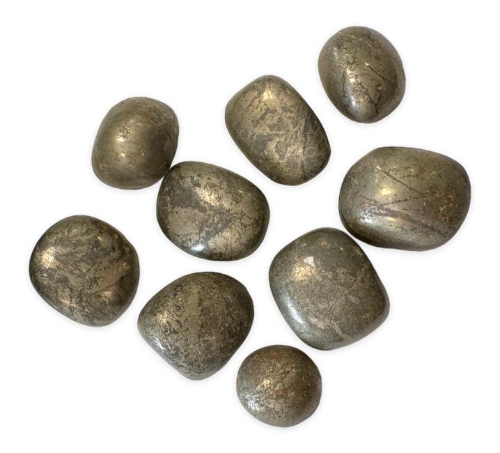 Pierre de Pyrite AB pierres roulées 250g