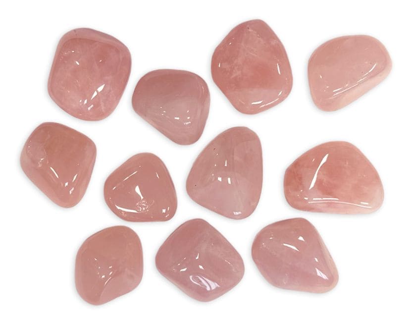 Quartz Rose A+ pierres roulées 250g chez Arabesk