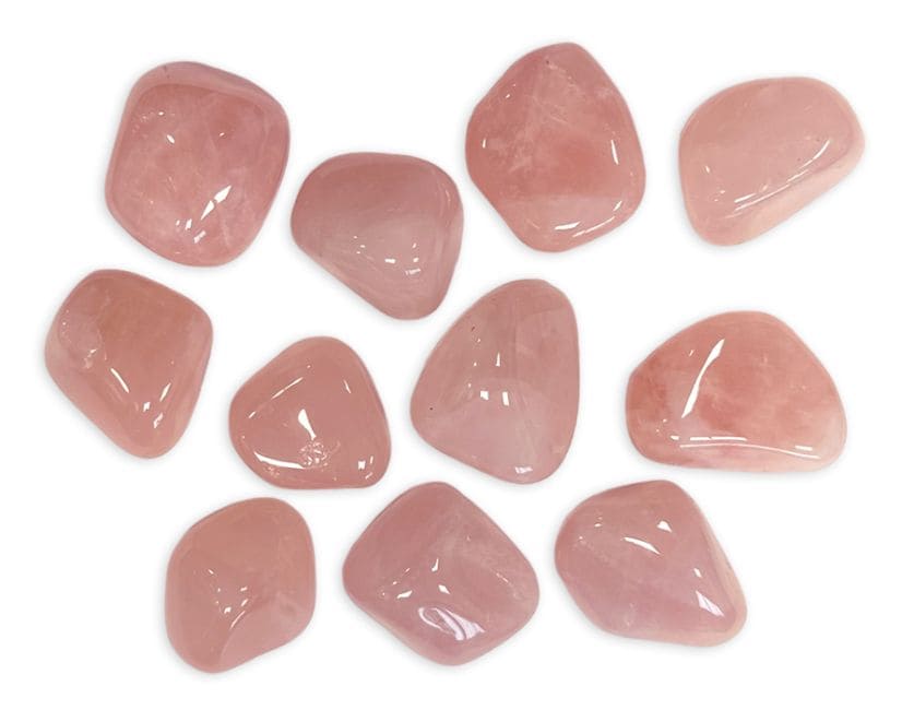 Quartz Rose A+ pierres roulées 250g