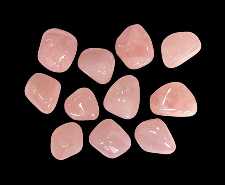 Quartz Rose A+ pierres roulées 250g