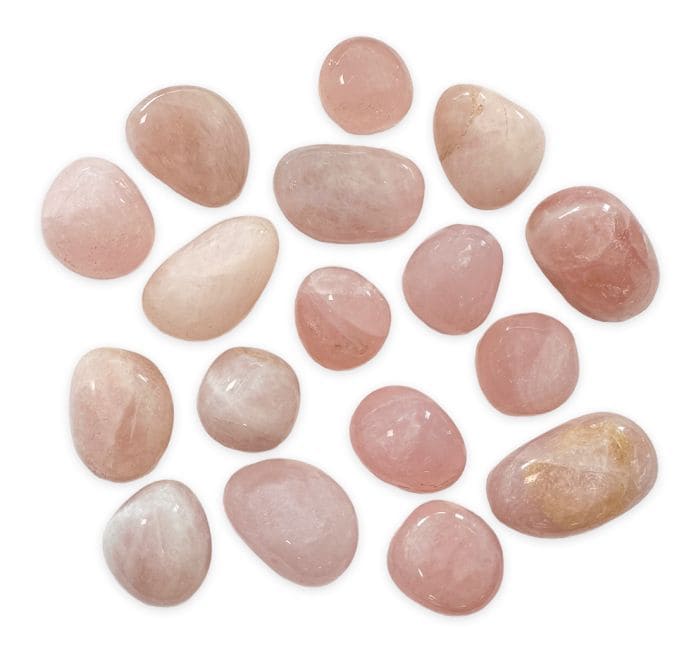 Quartz Rose AB pierres roulées 2-3cm 250g chez Arabesk