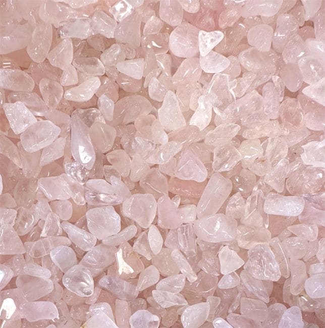 Quartz Rose A Chips de pierres naturelles 5-8mm 500g