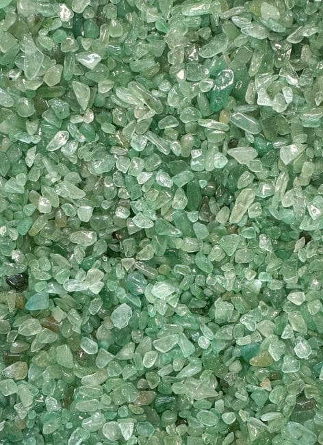 Aventurine Verte A Chips de pierres naturelles 3-5mm 500g