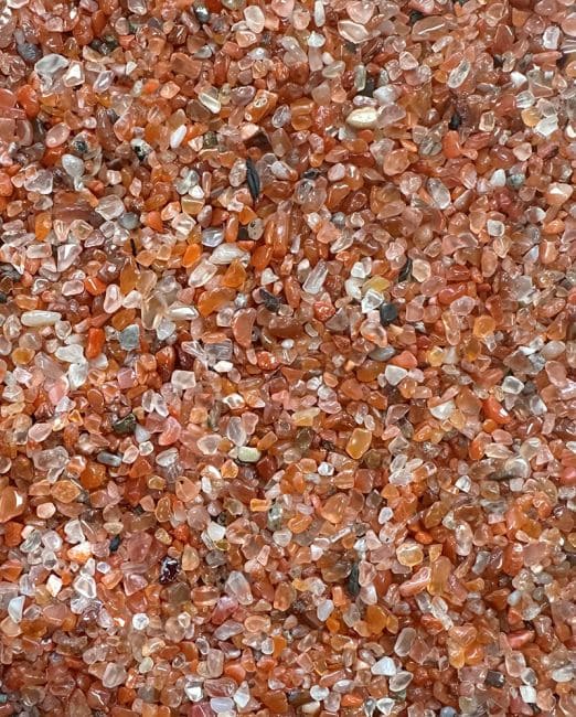 Cornaline Orange A Chips de pierres naturelles 1-3mm 500g chez Arabesk|fr