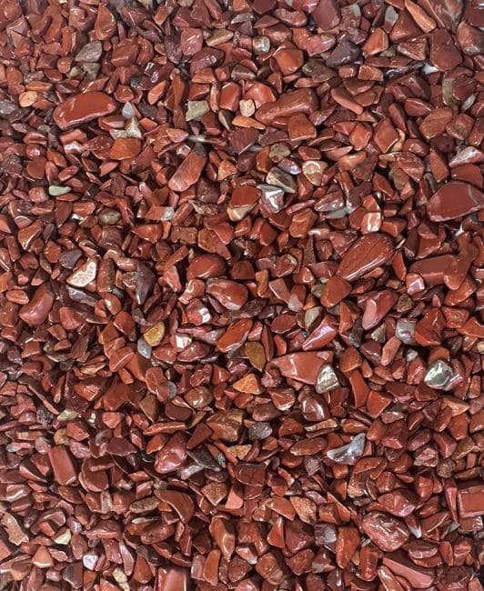 Jaspe Rouge A Chips de pierres naturelles 3-5mm 500g chez Arabesk|fr