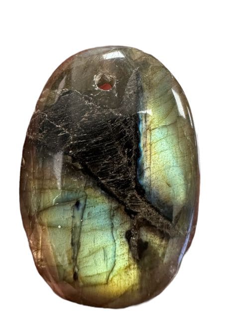 Pendentif ovale Labradorite