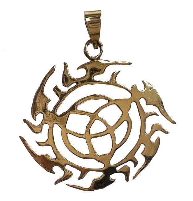 Pendentif Bronze  Trisquette 4cm chez Arabesk