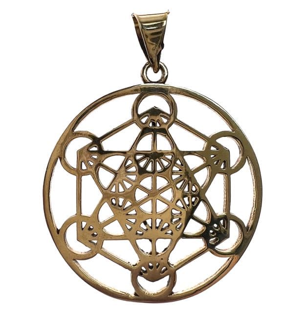 Metatron Bronze Anhänger 4cm