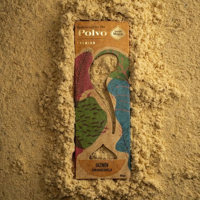 Sagrada Madre - Poudre d'encens au jasmin avec camomille chez Arabesk|fr