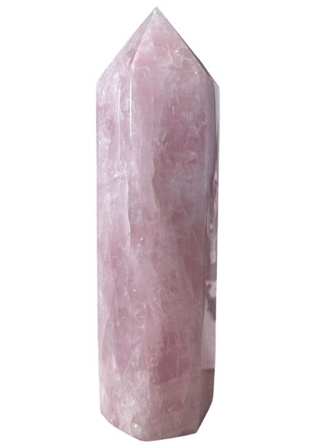 Obelisk polie Quartz Rose 1.320grs