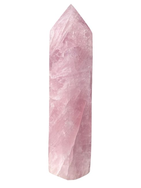 Obelisk polie Quartz Rose 1.937grs