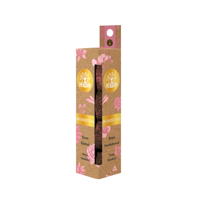 Encens Bombitas Herbio Rose Santal