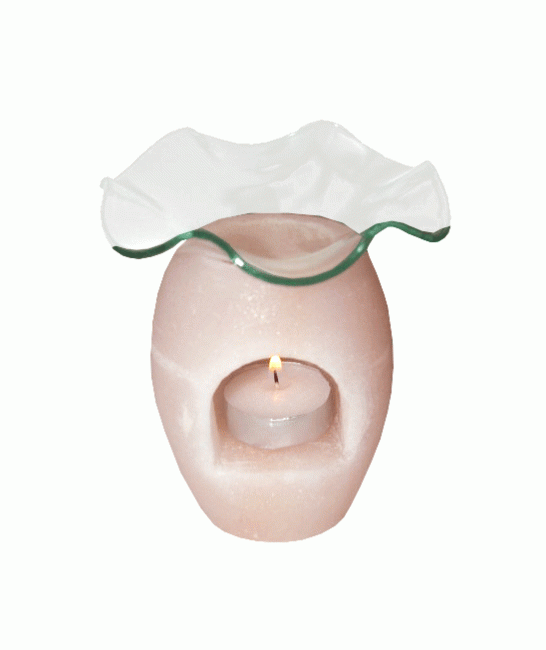 Brûle Parfum en Cristal de Sel Naturel Arrondi 1Kg