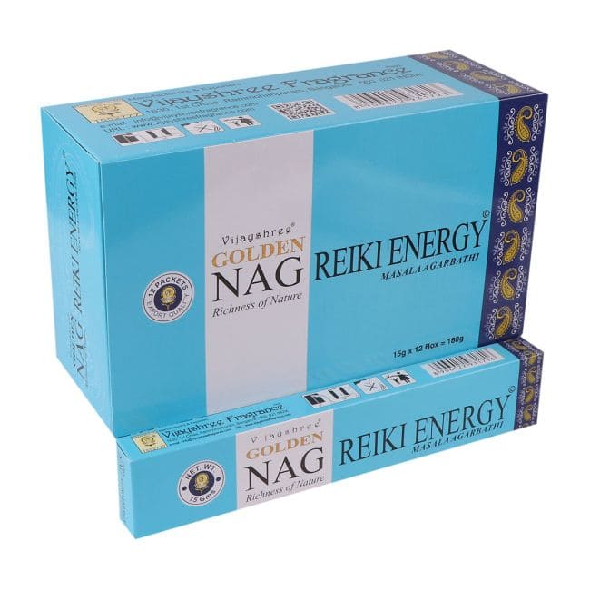 Encens Vijayshree Golden Nag Reiki Energy 15g