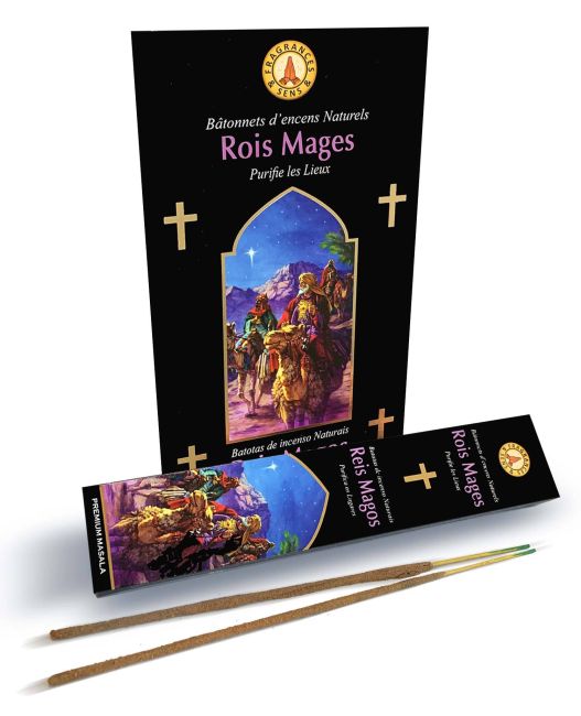 Encens Fragrances & Sens Rois Mages Masala 15g chez Arabesk