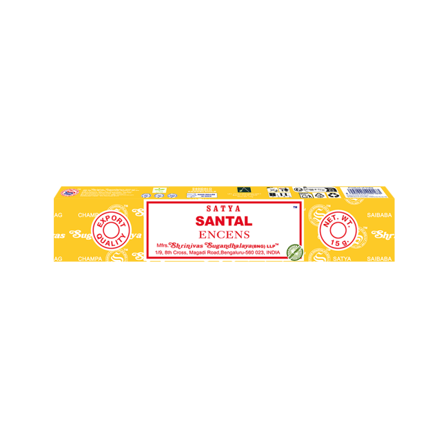 Encens Satya Sandalwood 15g chez Arabesk|fr