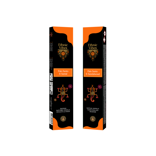 Encens Fragrances & Sens Ethnic Vibes Palo Santo & Santal Masala 15g chez Arabesk|fr