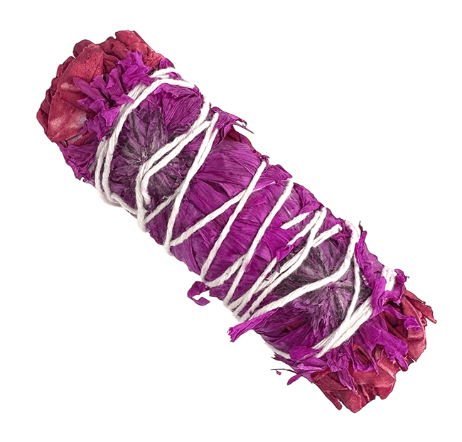 Sauge blanche Sang de Dragon et Fleurs de Dahlia fagot 25-30g 10cm