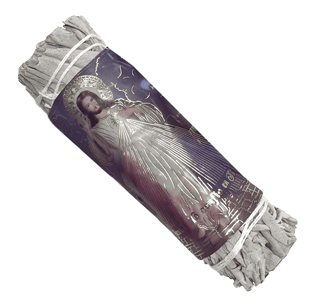 Sauge Blanche Sacré-Coeur de Jésus fagot 25-30g 10cm