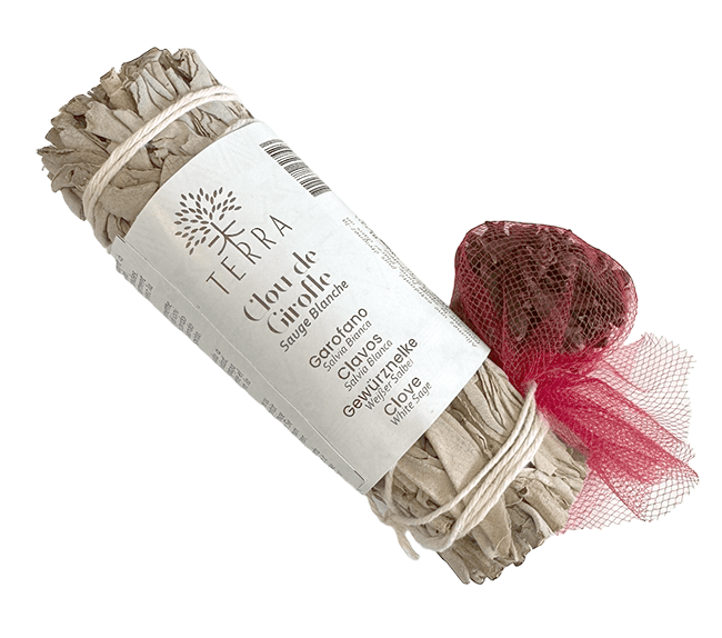 Sauge Blanche & Clou de Girofle Fagot 25-30gr 10cm