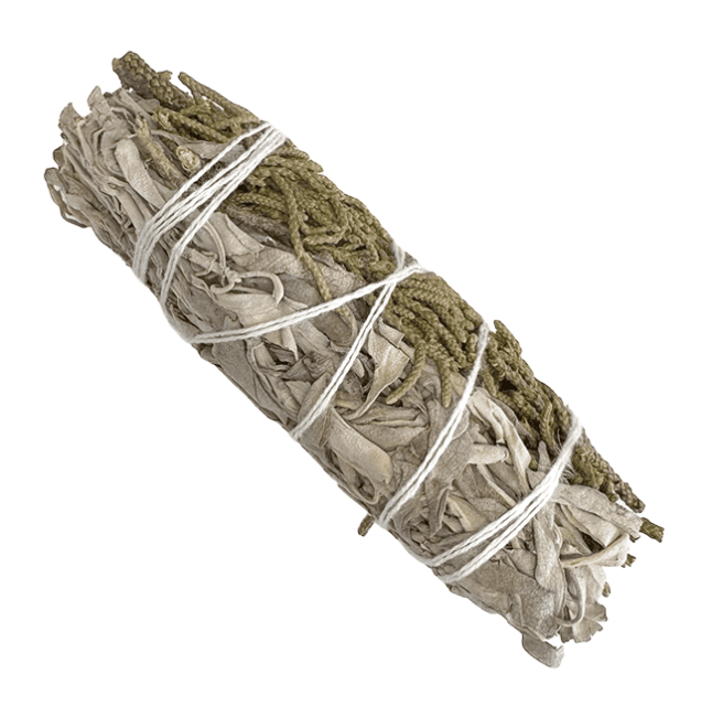 Sauge Blanche & Genévrier (Juniper) fagot 25-30g 10cm