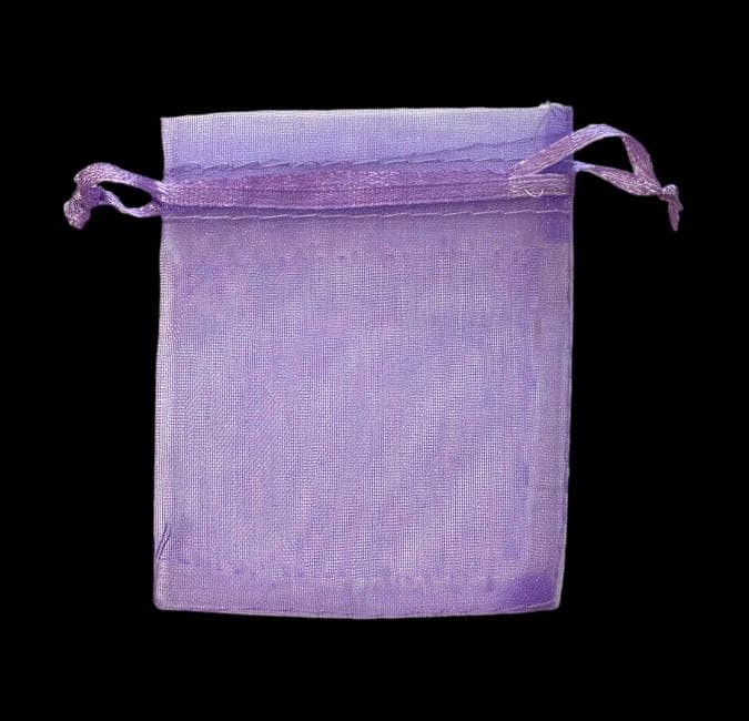 Sacs en Organza 7x9cm Violet Clair (Lot de 100 pièces)