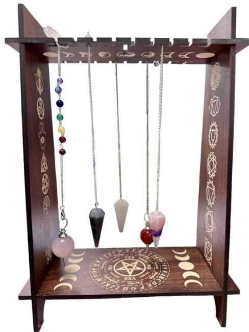 Porte pendules divinatoire bois Marron chez Arabesk