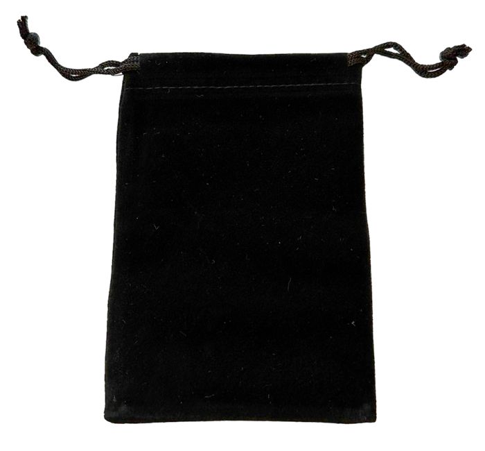 Sac en Velours Noir 9.5x12cm x 50 Pieces chez Arabesk