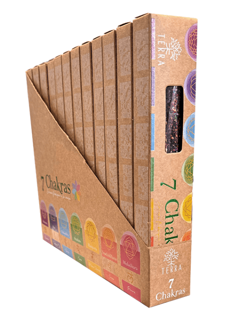 Encens Terra 7 Chakras en Fagot Stick 20g