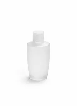Flacon en verre givré avec bouchon 50ML