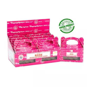 Cônes Backflow Satya Rose 24 cônes