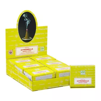 Encens Satya Citronnelle en Cônes 24g