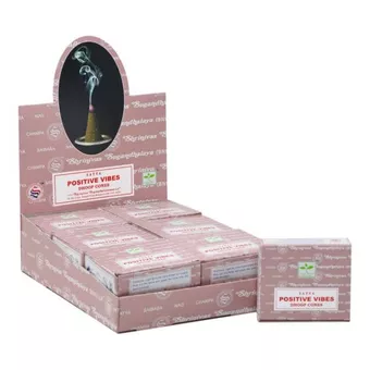 Encens Satya Positive Vibes en Cônes 24g