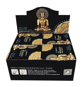 Encens Goloka cones Bouddha