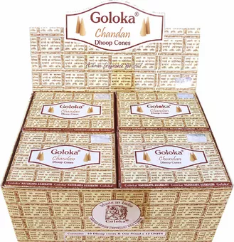 Encens Goloka cones Chandan