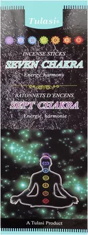 Encens tulasi sarathi seven chakra hexa 20g