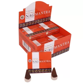 Encens Vijayshree Golden Nag Mantra en Cônes