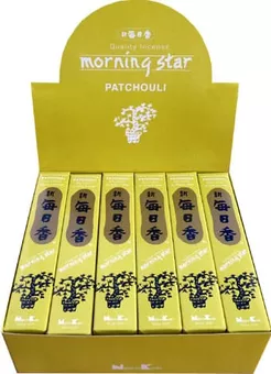 Encens Japonais Morning Star Patchouli 50 Bâtonnets
