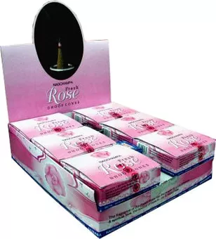 Encens Satya Fresh Rose en Cônes 24g