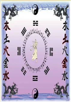 Tenture arabesk chineese chart jaune