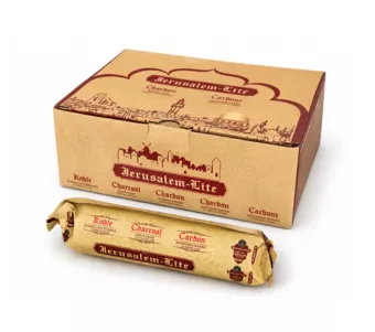 Charbon Jerusalem Lite Qualité Supérieure 33 mm – 100 Pastilles