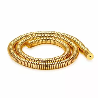 Perles Intercalaires en Hématite Dorée – 6×1 mm