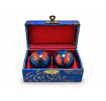 Boules de Massage Chinoises Prunier Bleues 4,2 cm