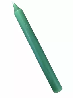 Bougies Goloka Teintées Masse Vertes 13cm