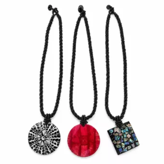 lot de 3 Pendentifs coquillages