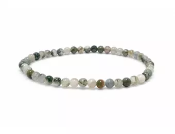 Bracelet Agate Arbre A perles 4mm