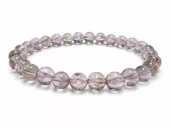 Bracelet Amétrine Bolivie AA perles 6-7mm