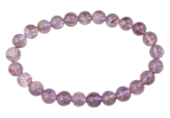 Bracelet Amétrine Bolivie AAA perles 8-9mm