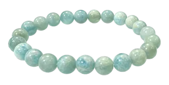 Bracelet Amazonite Russie AA perles 8m
